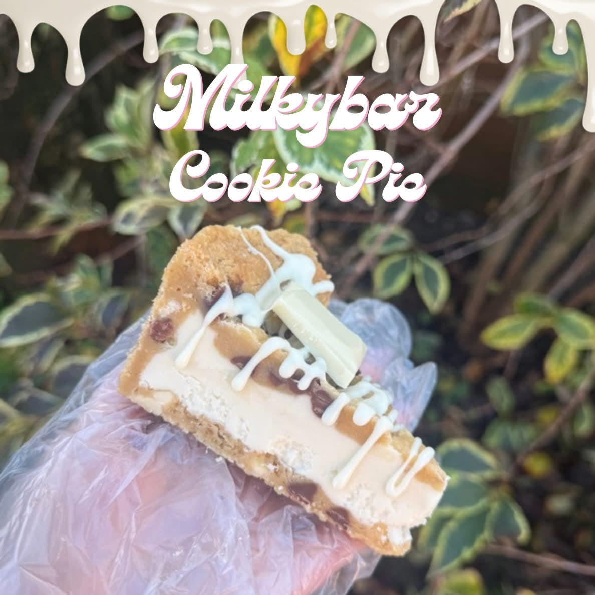 Milkybar cookie pie