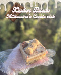 Kinder Bueno millionaires cookie slice