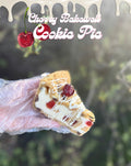 Cherry Bakewell Cookie Pie